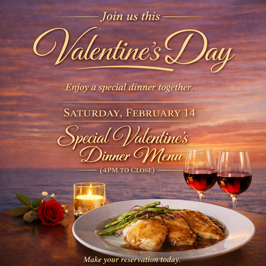 graphic for Valentine's Day Menu 