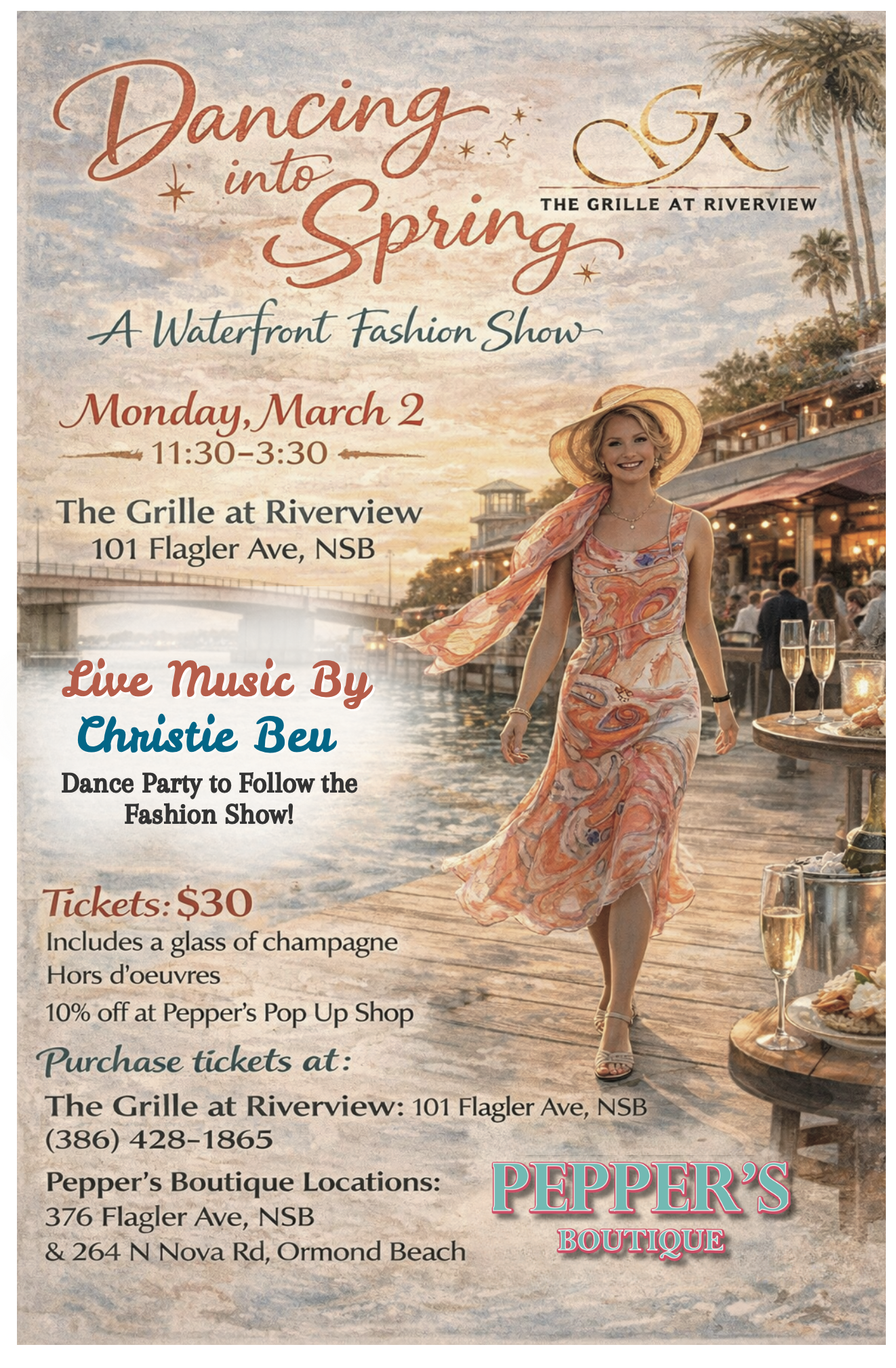 fashion show event flyer 