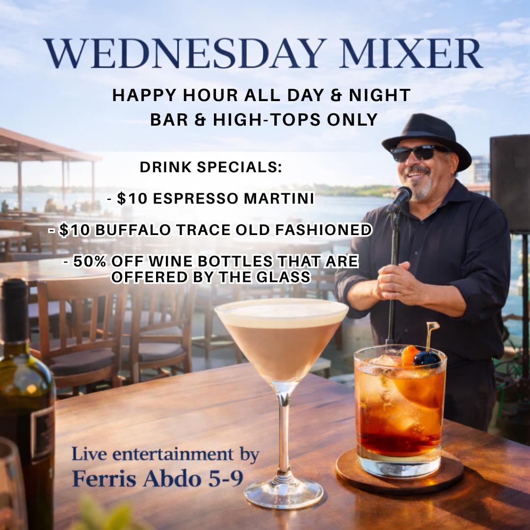 man singing with espresso martini 