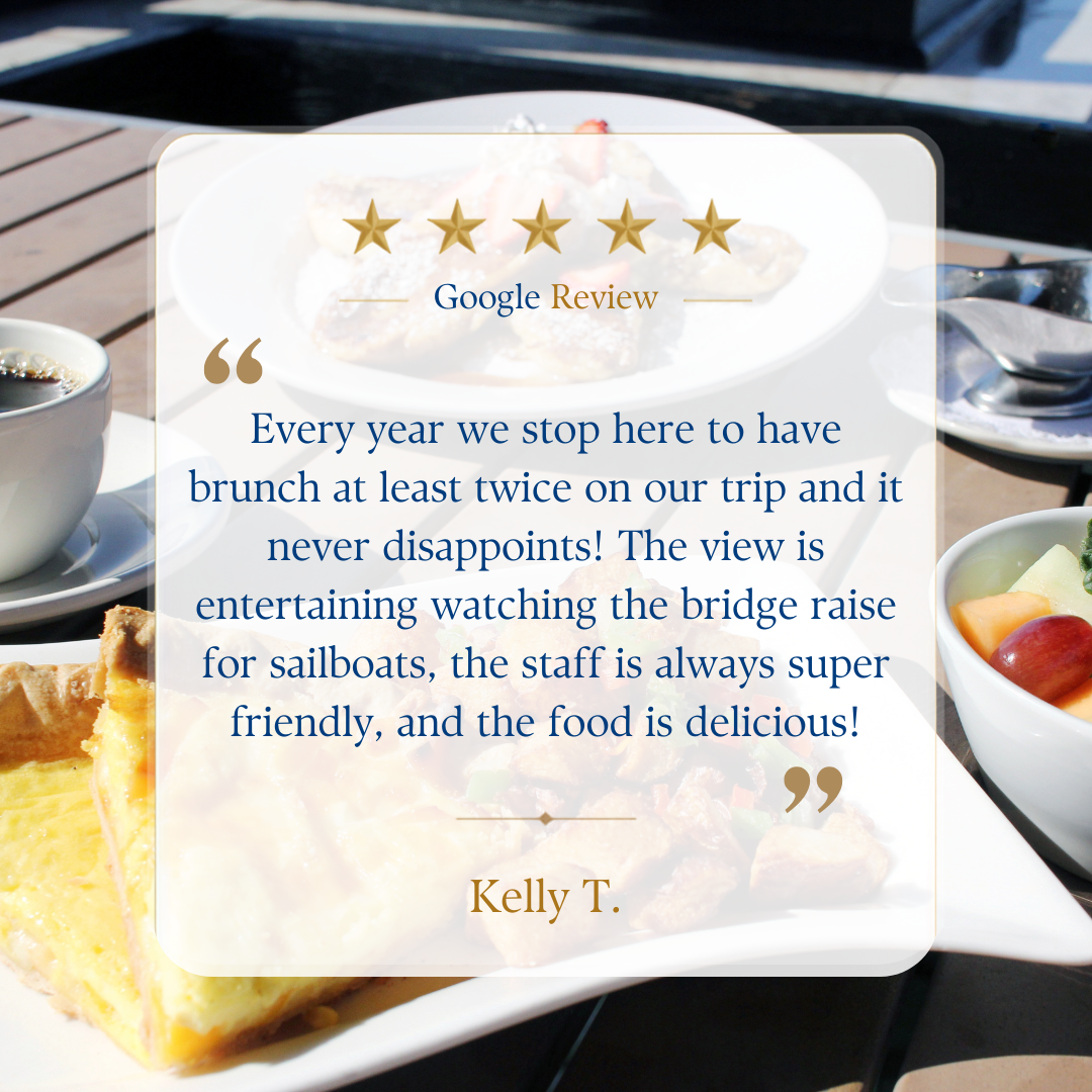 testimonial about brunch and how great it was