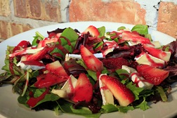 Strawberry & Baby Brie Salad